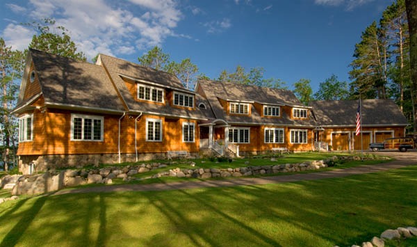 Iron Mountain Lake House &mdash; Front of house